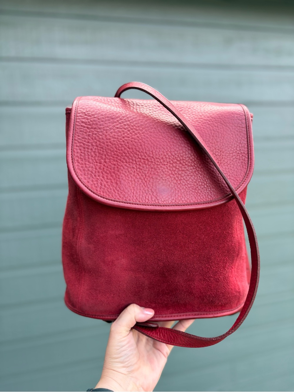 Vintage Coach Red Berkeley Backpack with hangtag